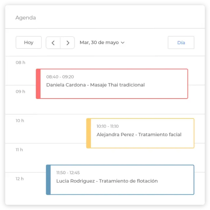 spa agenda datamatic flow